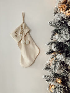 CREAM STOCKING - FROM SANTA